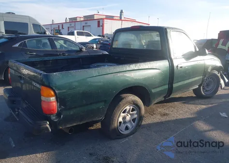 2001 Toyota Tacoma z USA, uszkodzony, nr VIN 5TENL42N01Z780077